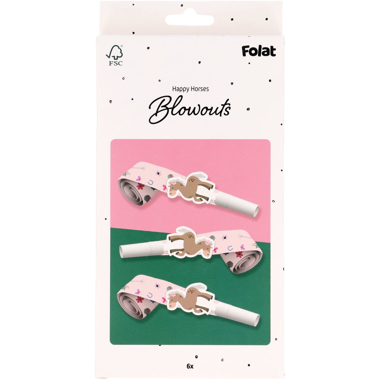 Blowouts - Happy Horse (6 pieces) - Anilas UK