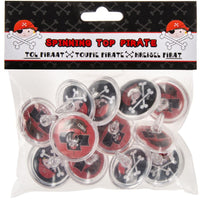 Spinning Top Pirate (pack of 12)