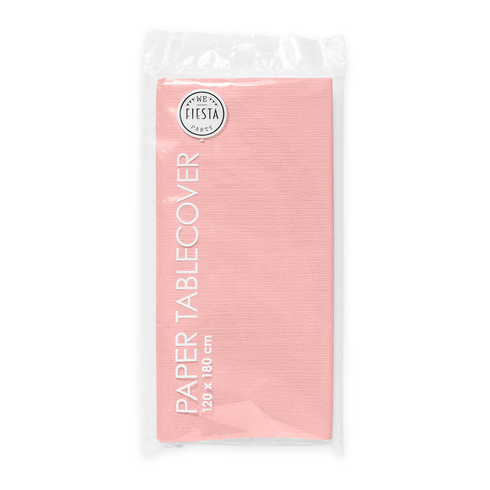Pink Paper Tablecover (120 x 180 cm)