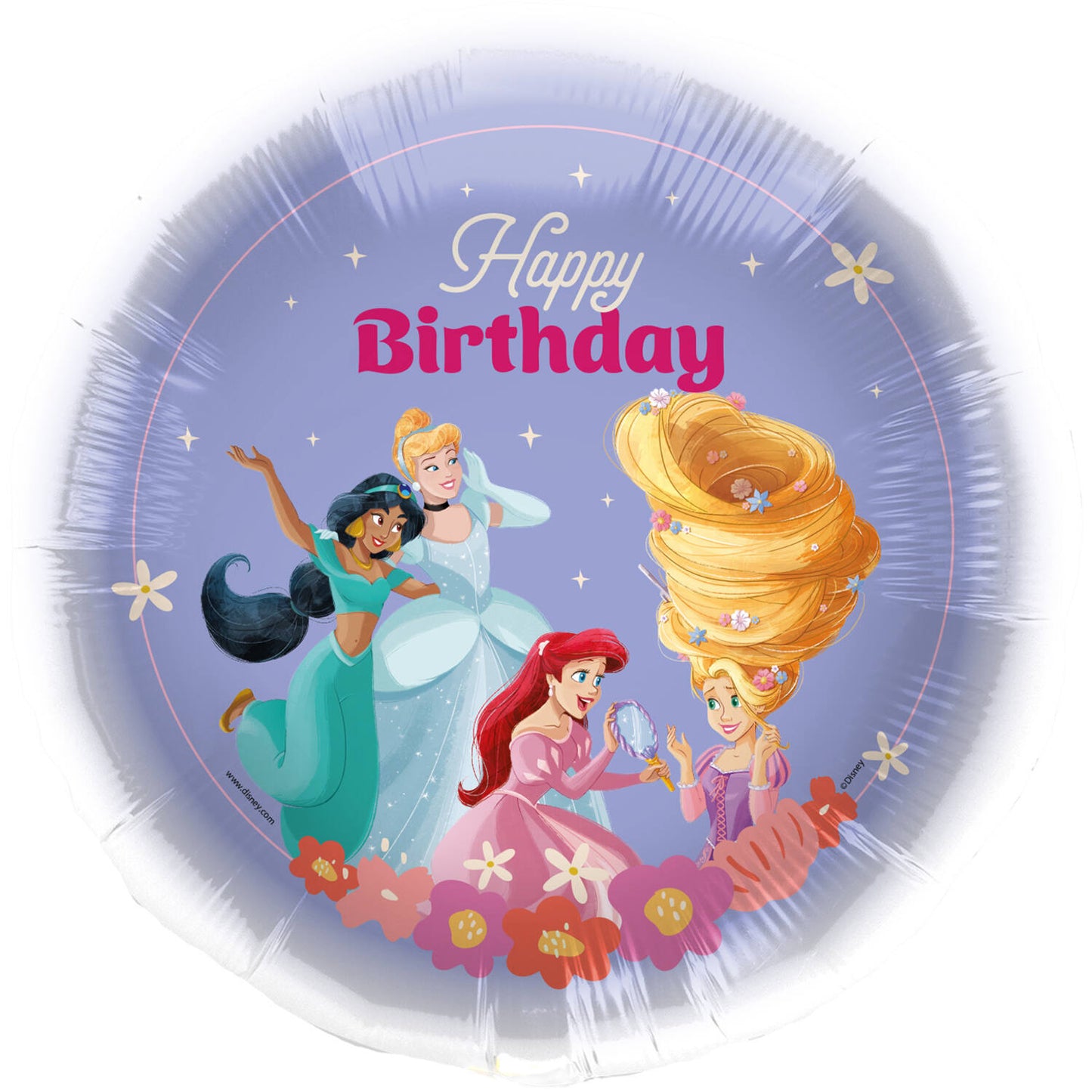 Disney Princess Happy Birthday Foil Balloon 45 cm