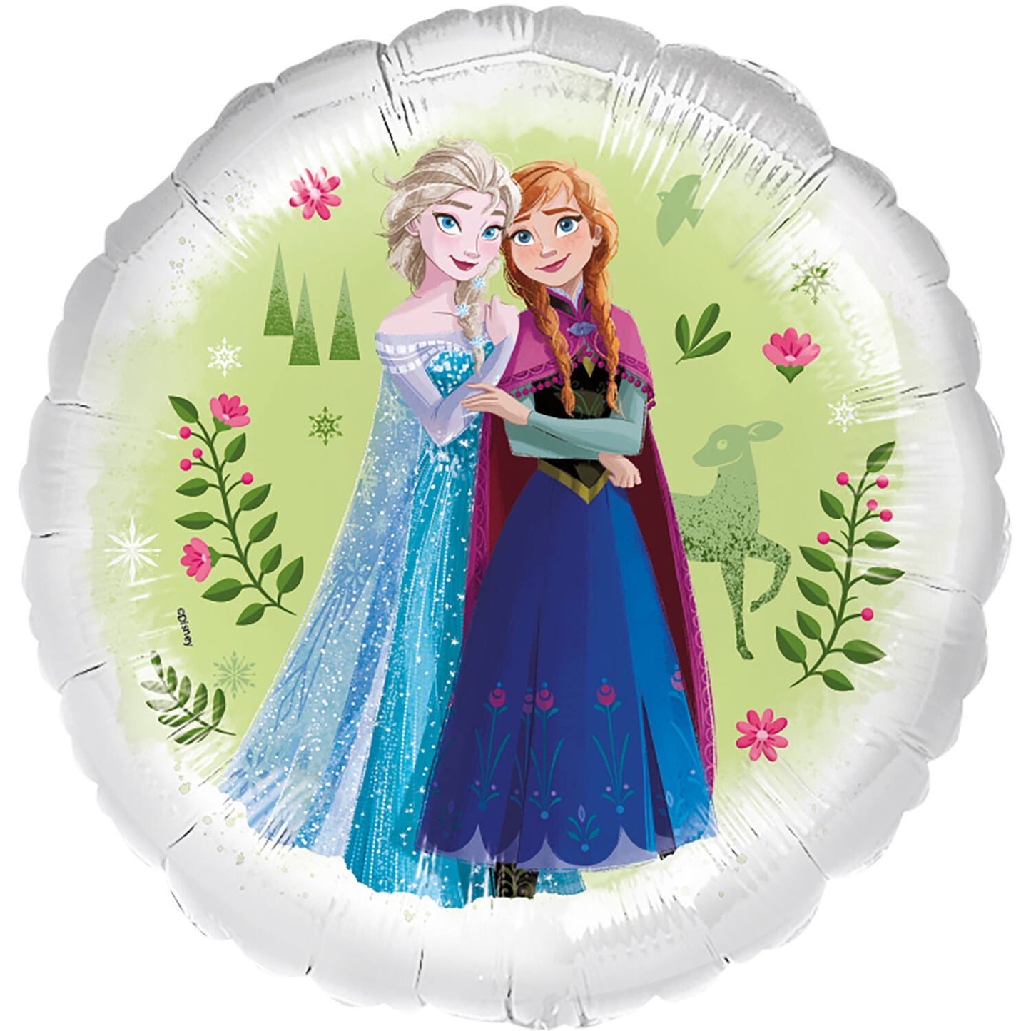 Disney Frozen Anna & Elsa Foil Balloon 45 cm
