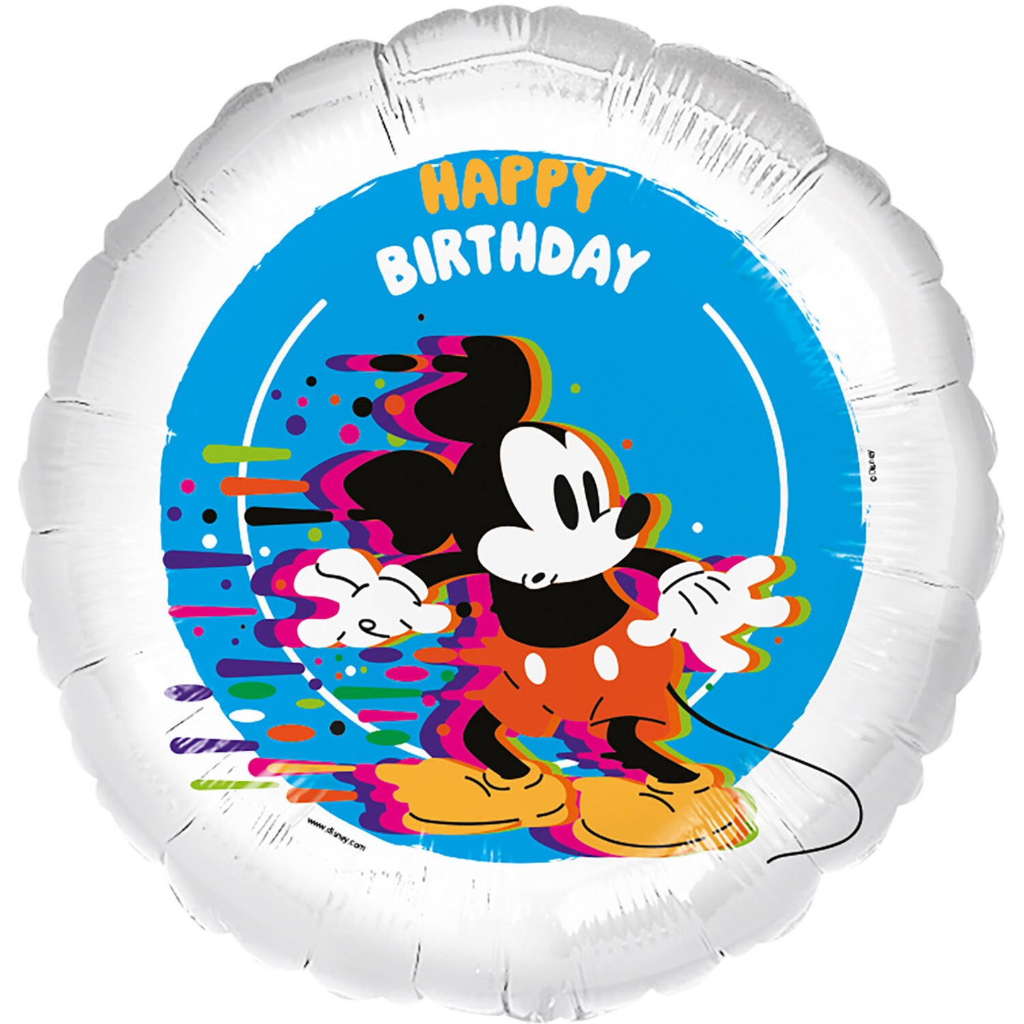Disney Mickey Mouse Happy Birthday Foil Balloon 45 cm