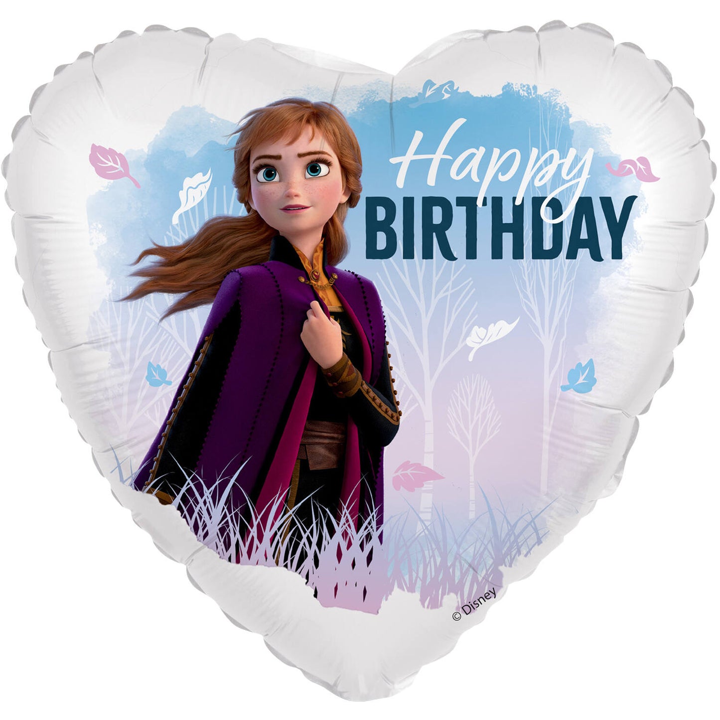 Disney Frozen Anna Happy Birthday Foil Balloon 45 cm