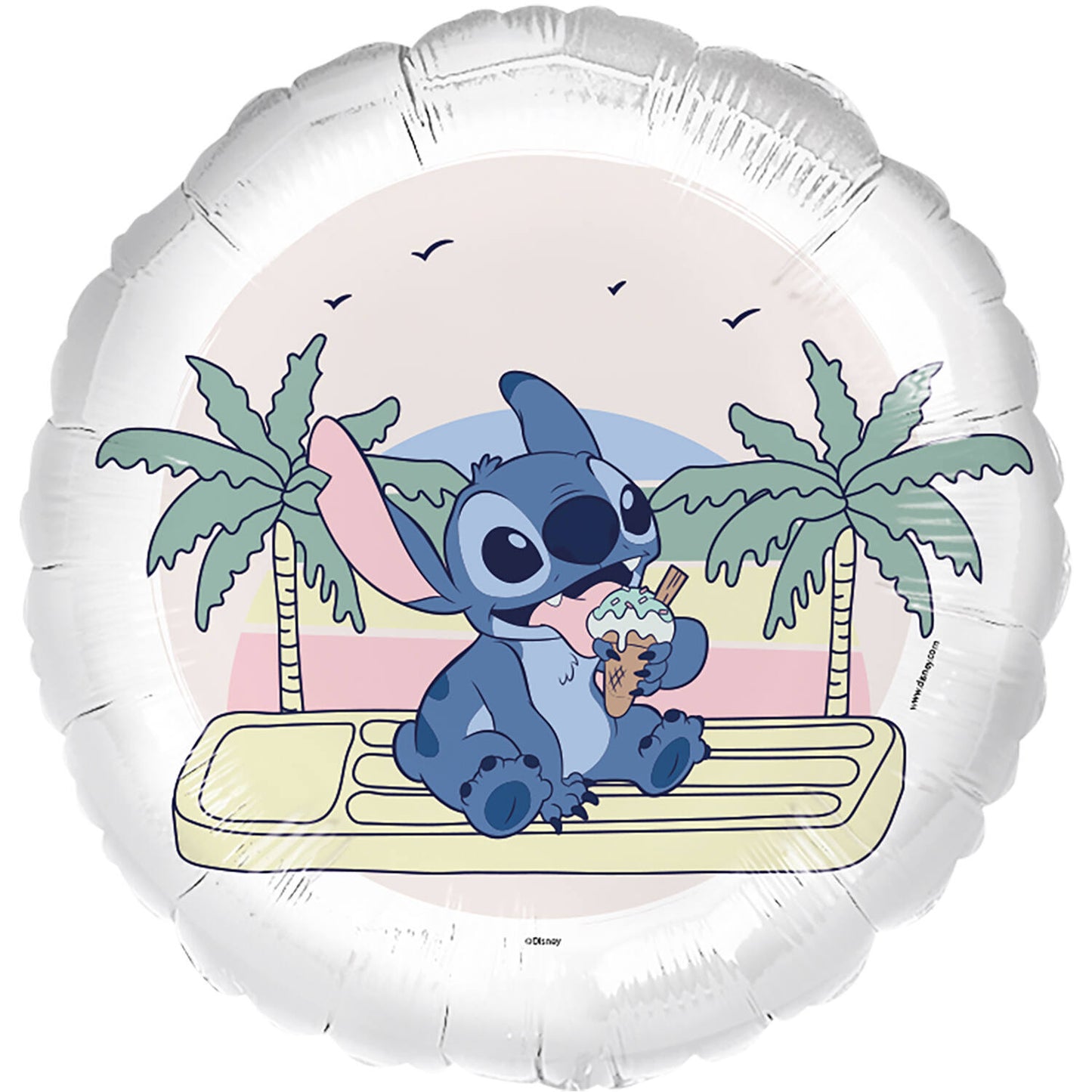 Disney Ice Cream Stitch Foil Balloon 45 cm