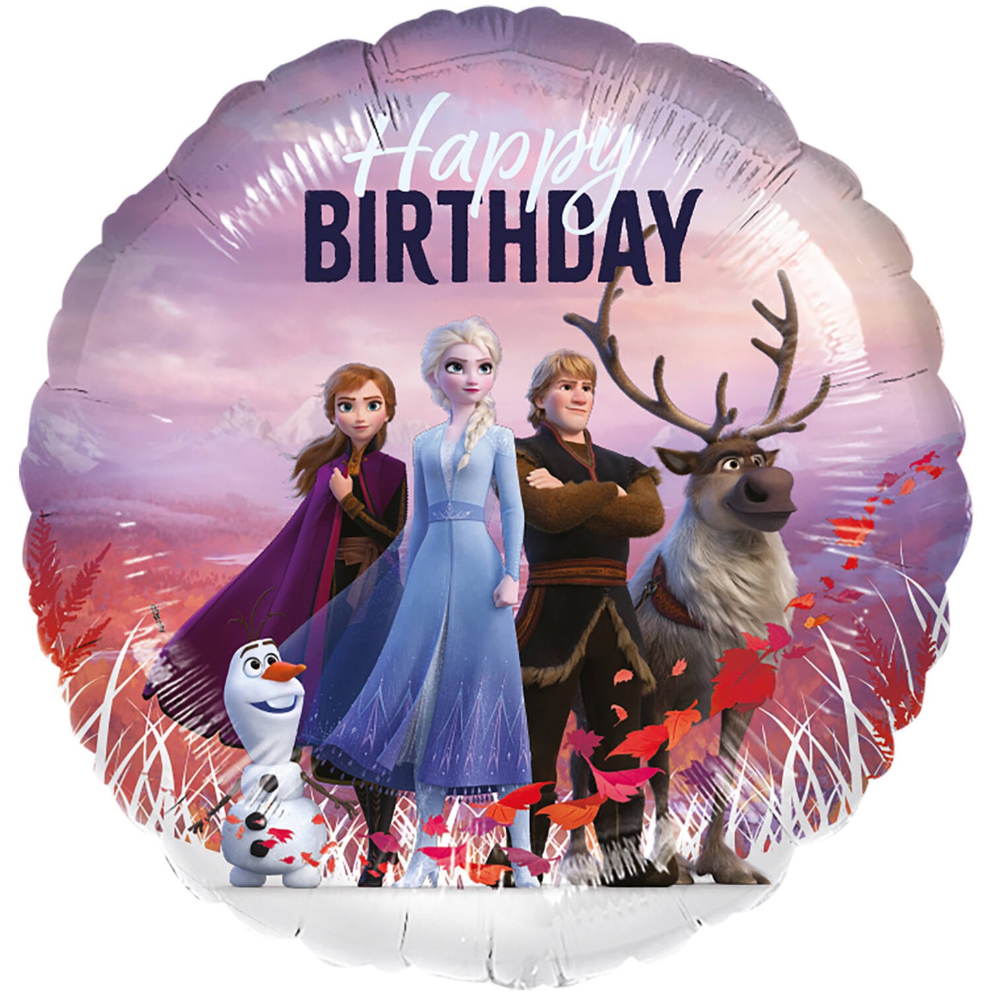 Disney Frozen Happy Birthday Foil Balloon 45 cm
