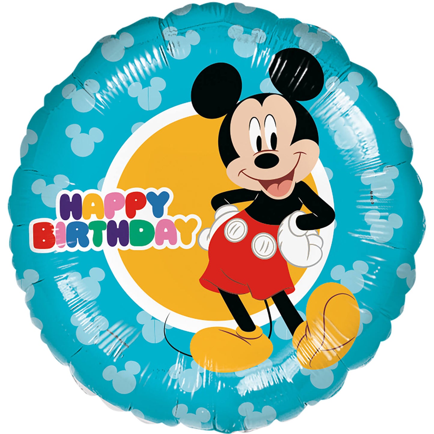 Disney Mickey Mouse Happy Birthday Foil Balloon 45 cm