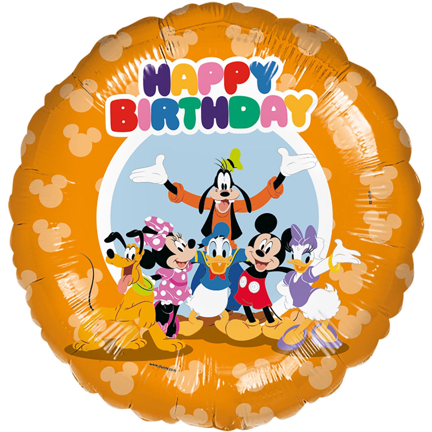Mickey Mouse "Happy Birthday" Foil Balloon 45 cm