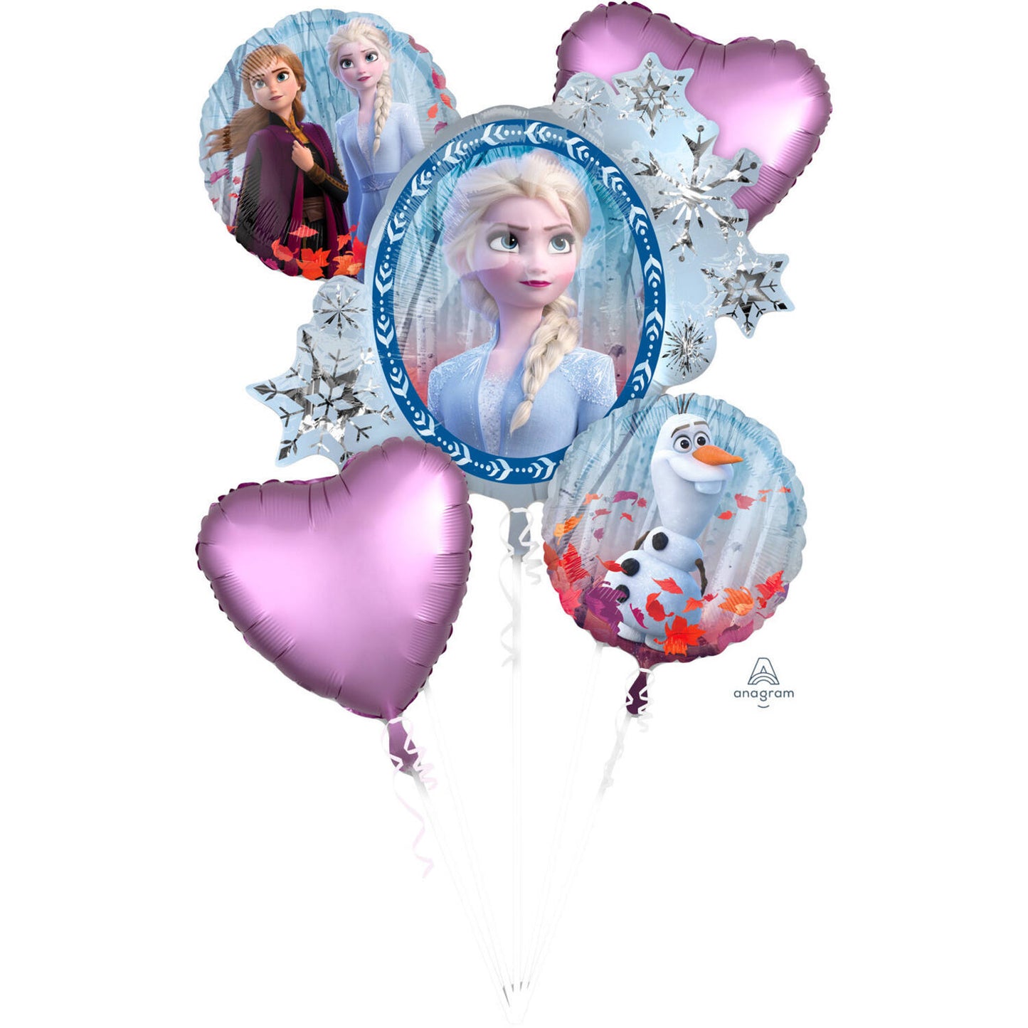 Frozen II Foil Balloon Bouquet - Anilas UK