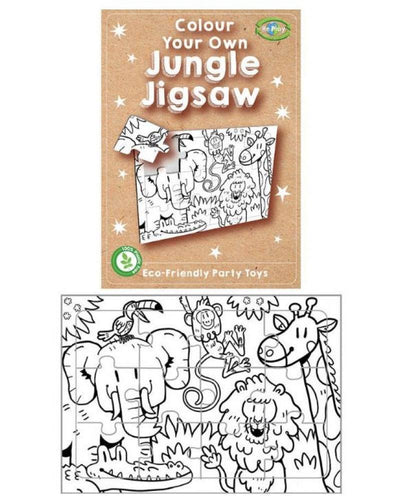 Mini Colour Your Own Jungle Puzzles - Anilas UK