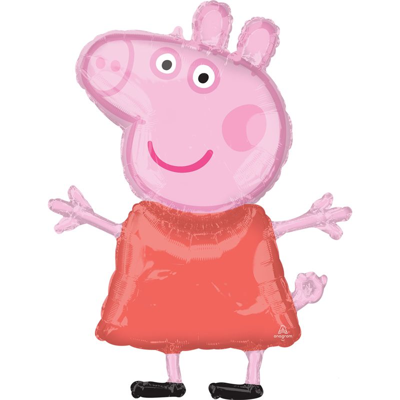 Peppa Pig Large Shaped Foil Balloon - Anilas UK