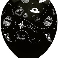 Pirate Map Balloons (Pack of 6) - Anilas UK