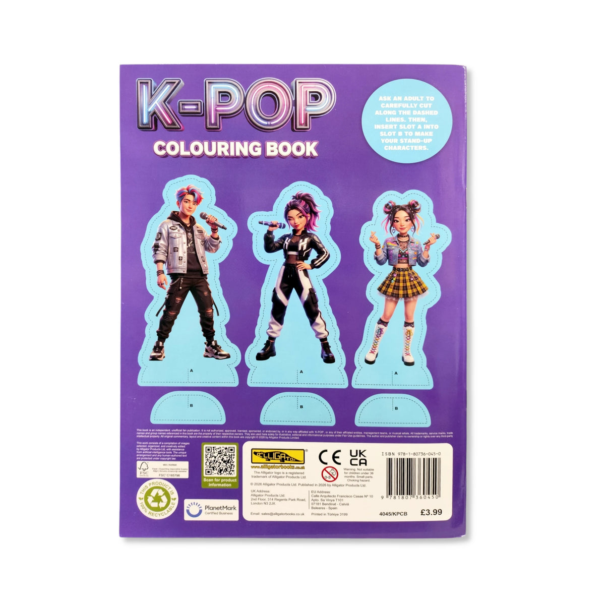 K-Pop Colouring Book