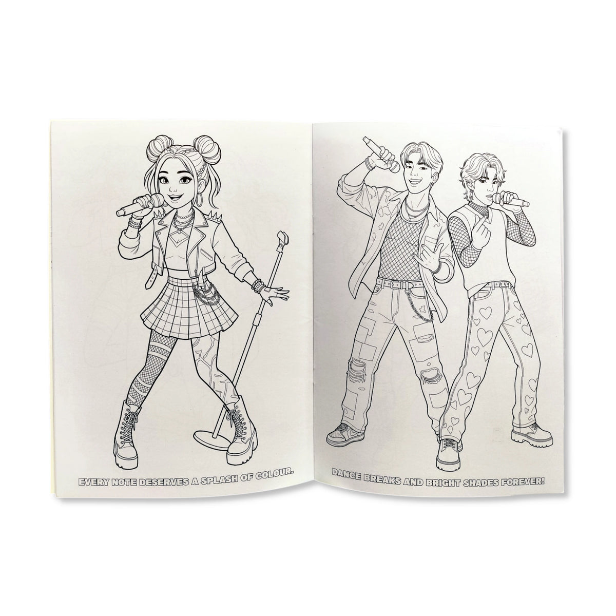 K-Pop Colouring Book