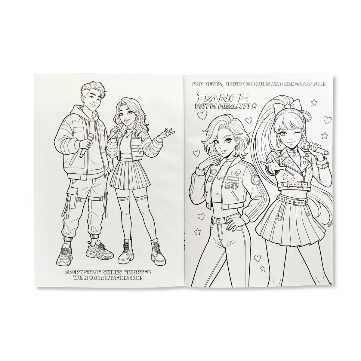 K-Pop Sticker Book