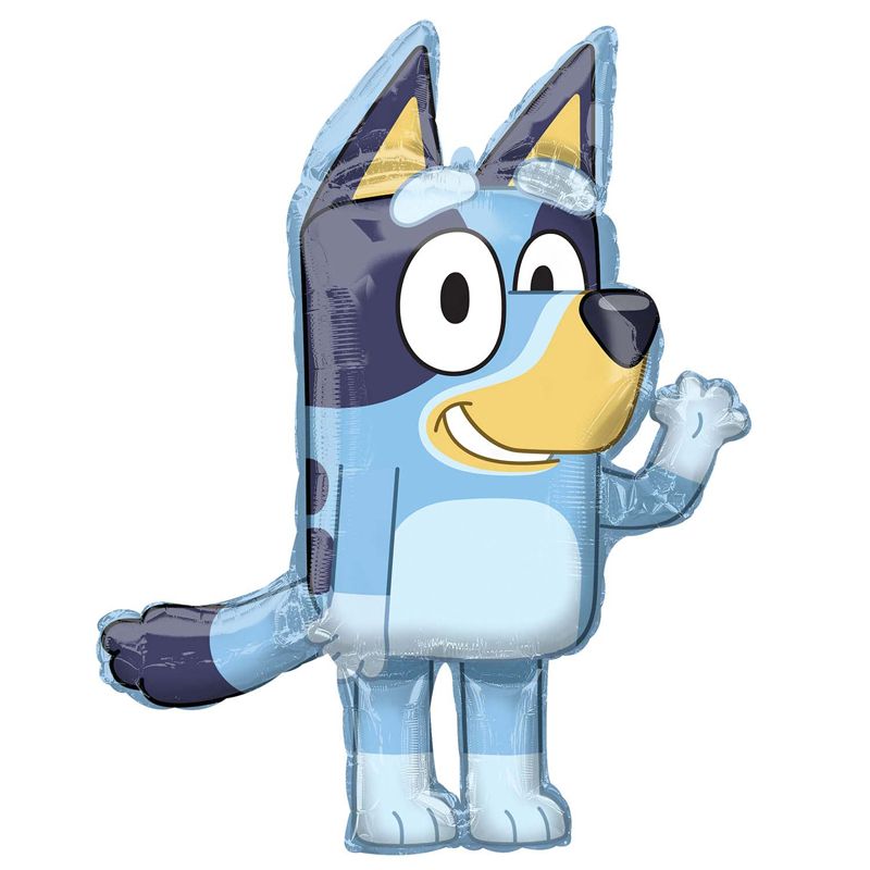 Bluey Shaped Super Size Foil Balloon - 80cm - Anilas UK