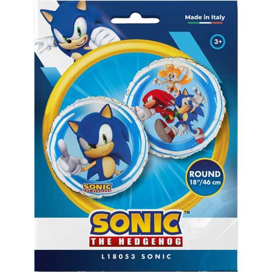 Sonic The Hedgehog Round Shaped Balloon - Anilas UK