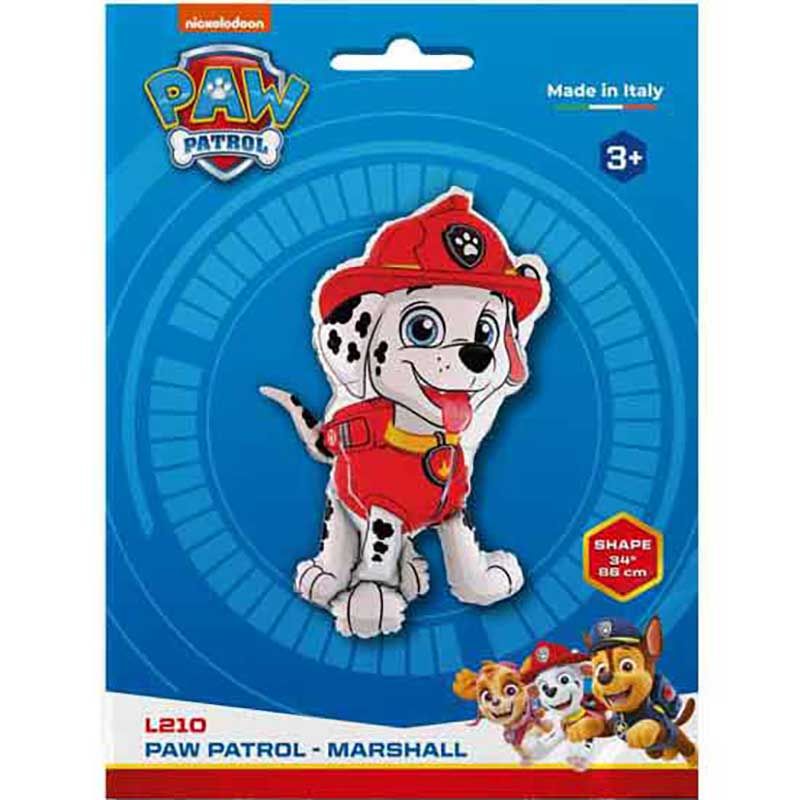 Paw Patrol Marshall Shaped Foil Balloon - Anilas UK