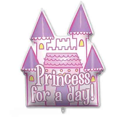 Princess Castle Supersized Foil Balloon, 95 cm - Anilas UK