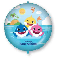 Baby Shark Foil Balloon (46 cm)