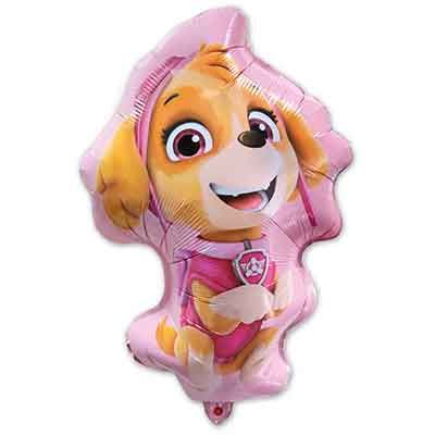 Paw Patrol Skye Shaped Foil Birthday Balloon - Anilas UK