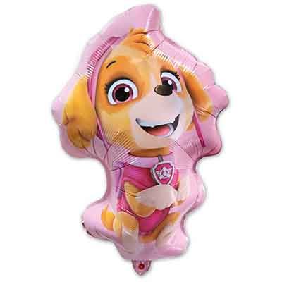 Paw Patrol Skye Shaped Foil Birthday Balloon