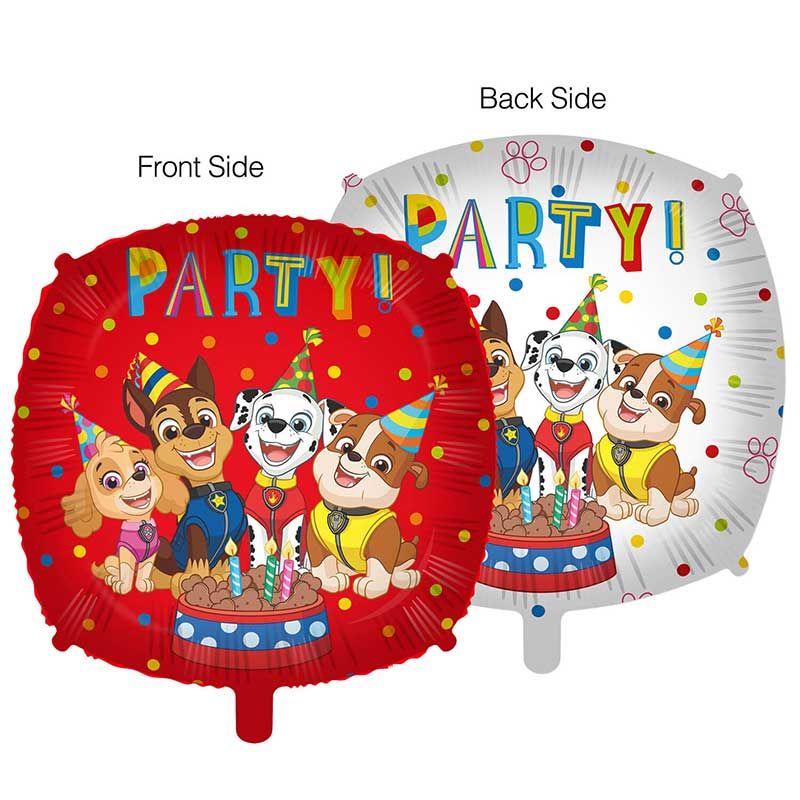 Paw Patrol Square Party Foil Balloon