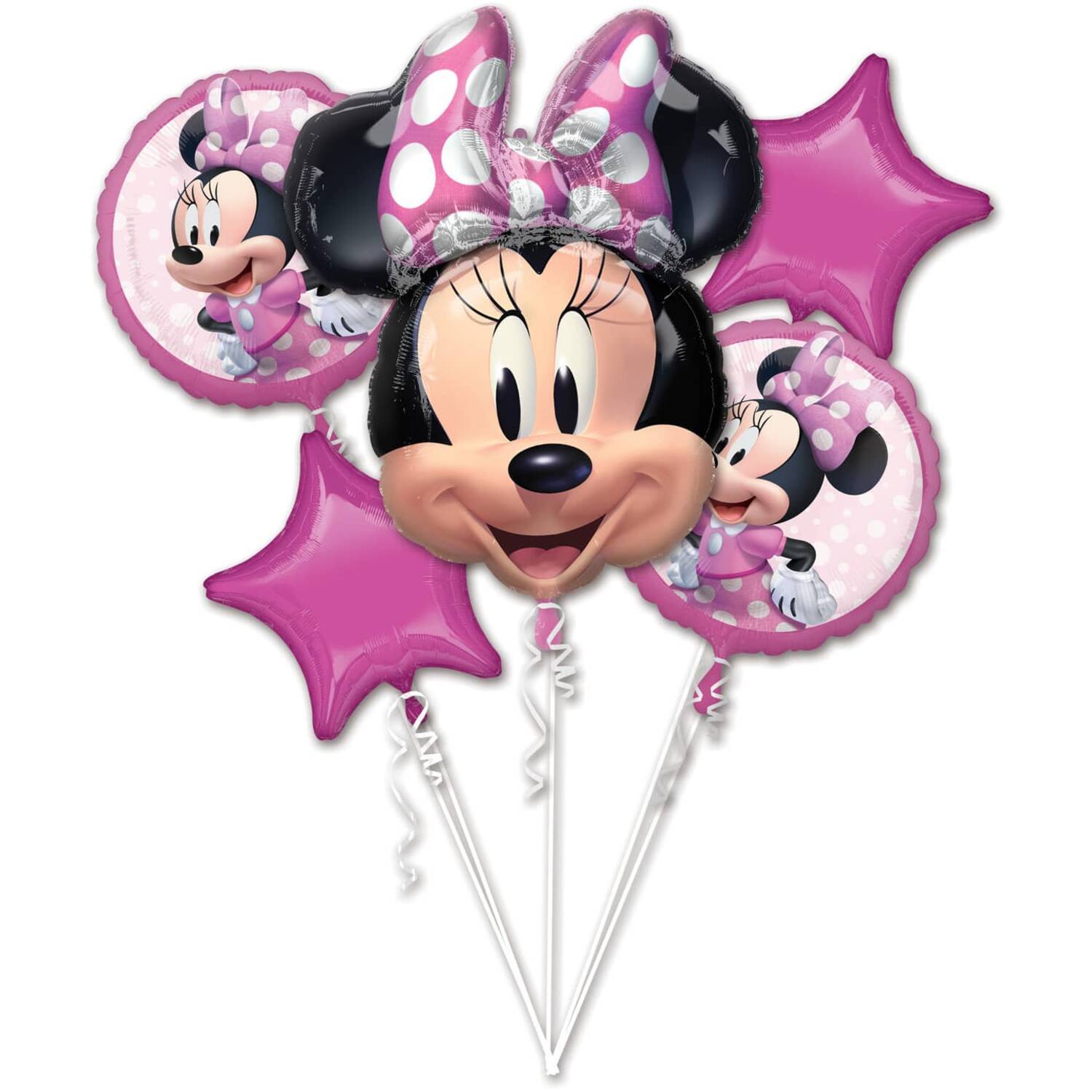Minnie Foil Balloon Bouquet - Anilas UK
