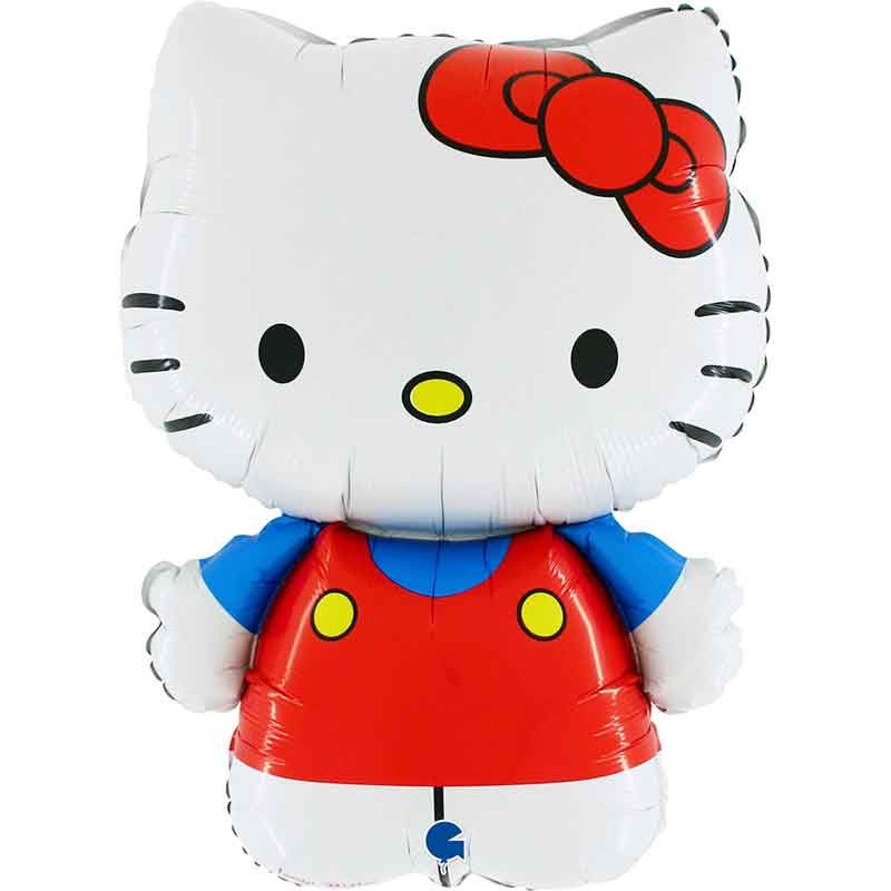 Hello Kitty Red Shaped Foil Balloon - Anilas UK