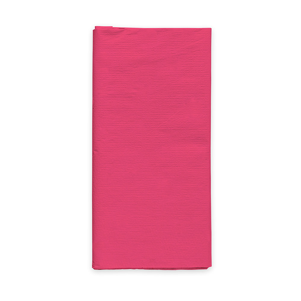 Hot Pink Paper Tablecover (120 x 180 cm)