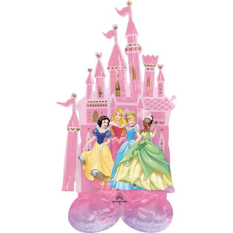 Disney Princess Floor Standing Foil Balloon 66 x 134 cm - Anilas UK