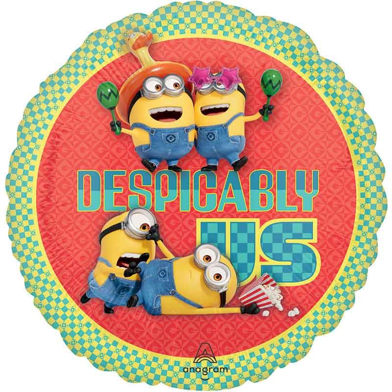Minions - Despicable ME 4 Foil Balloon - Anilas UK