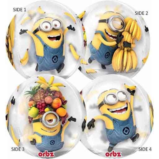 Minions - Despicable Me Orbz Balloon 2 - Anilas UK