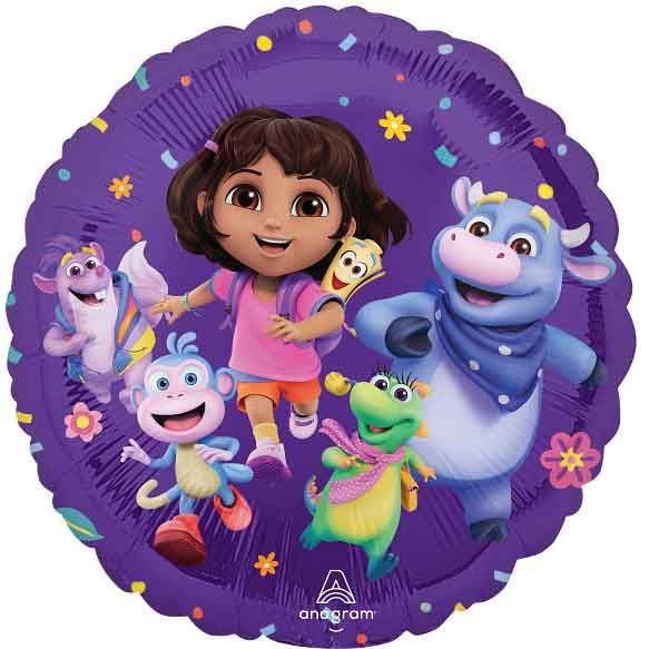 Dora The Explorer 18 Inch Foil Balloon - Anilas UK