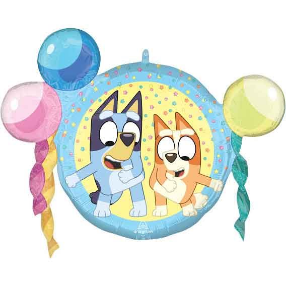 Bluey Roly Polies Foil Balloon (60 x 53 cm) - Anilas UK
