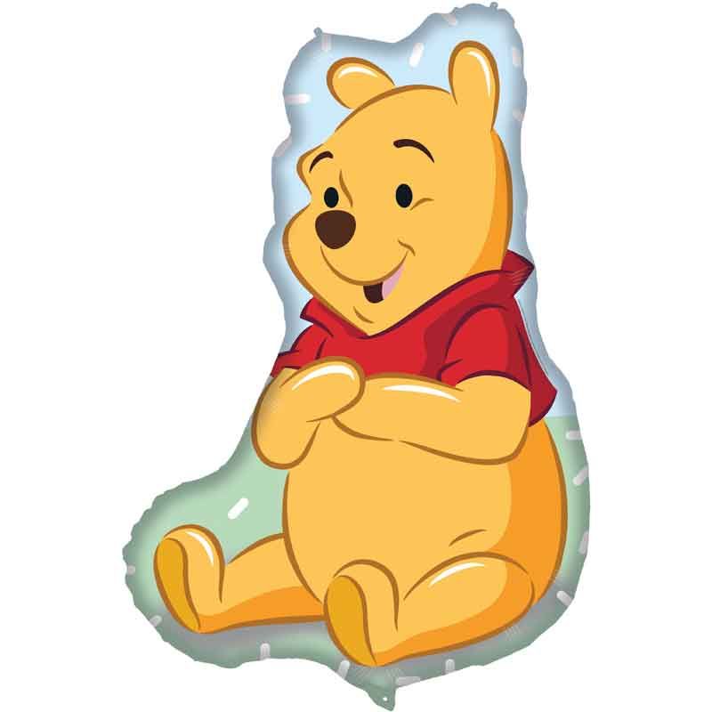 Winnie The Pooh Super Shaped Foil Balloon (76 x 102 cm) - Anilas UK