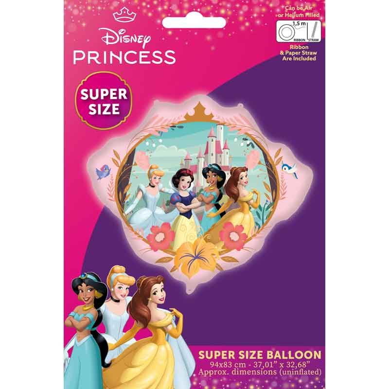 Disney Princess Mirror Shaped Foil Balloon (94 x 83 cm) - Anilas UK