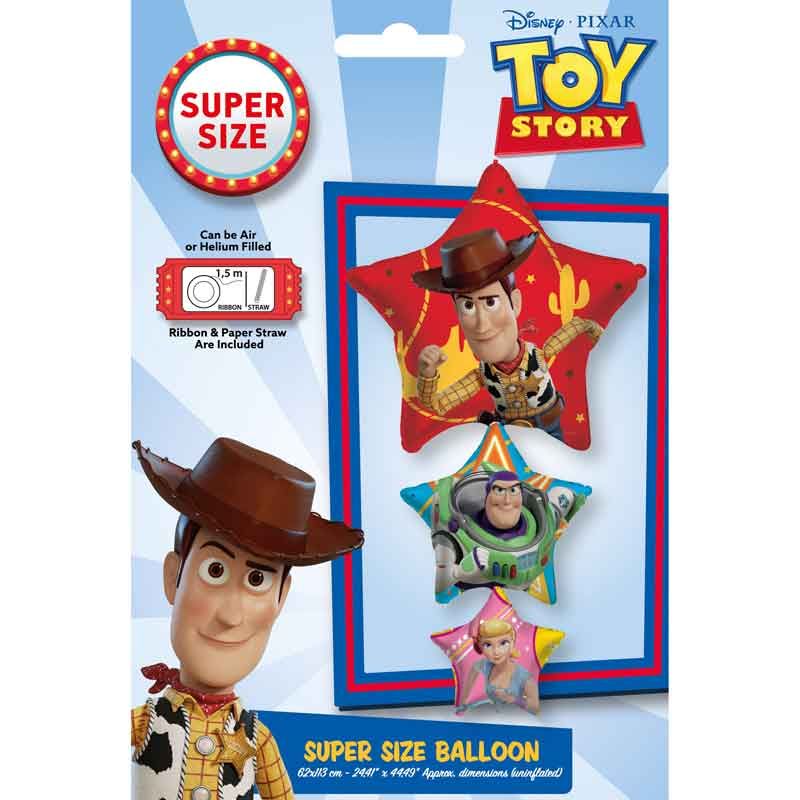 Toy Story Shaped Foil Balloon (68.5 x 88 cm) - Anilas UK