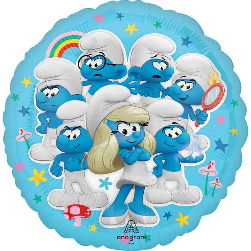 Smurfs Movie 18 Inch Foil Balloon - Anilas UK