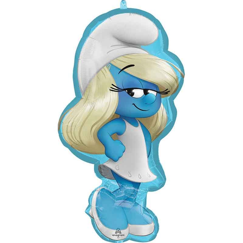 Smurfs Movie Smurfette Supershape Foil Balloon 83 cm. - Anilas UK