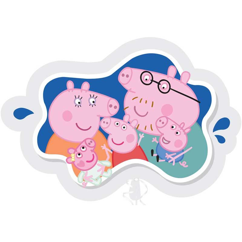 Peppa Pig and Family Helium Foil Balloon 80cm (32 inch)