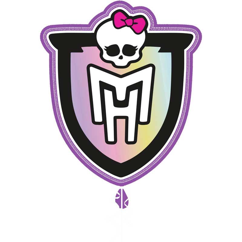 Monster High Crest Helium Foil Balloon 60 cm (26 inch)