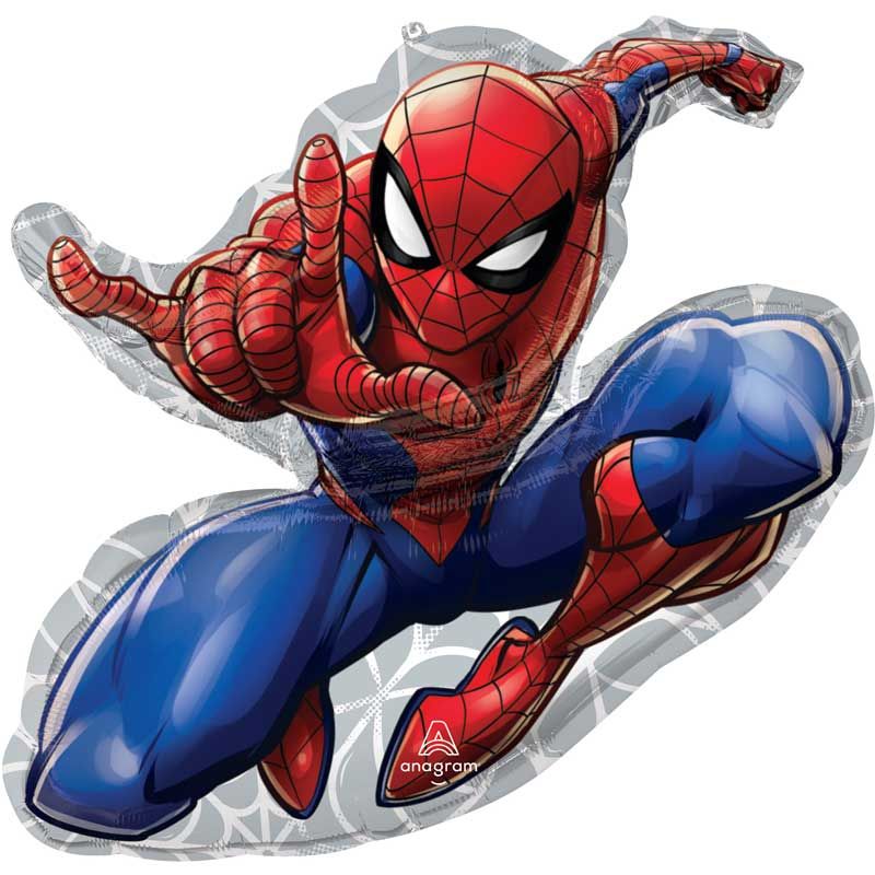 Spiderman Supershape 73x73cm Foil Balloon - Anilas UK