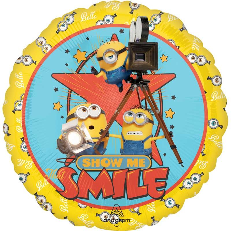 Minions & Monsters Round Foil Balloon 43cm