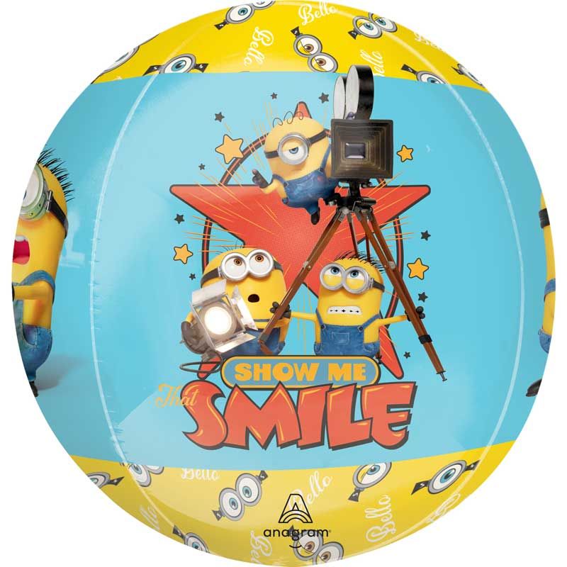 Minions & Monsters Orbz Foil Balloon 38cm / 15in