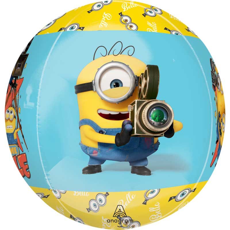 Minions & Monsters Orbz Foil Balloon 38cm / 15in