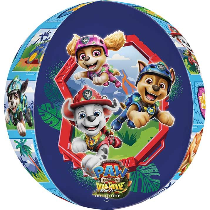 Paw Patrol the Dino Movie Orbz Foil Balloon 38cm / 15in