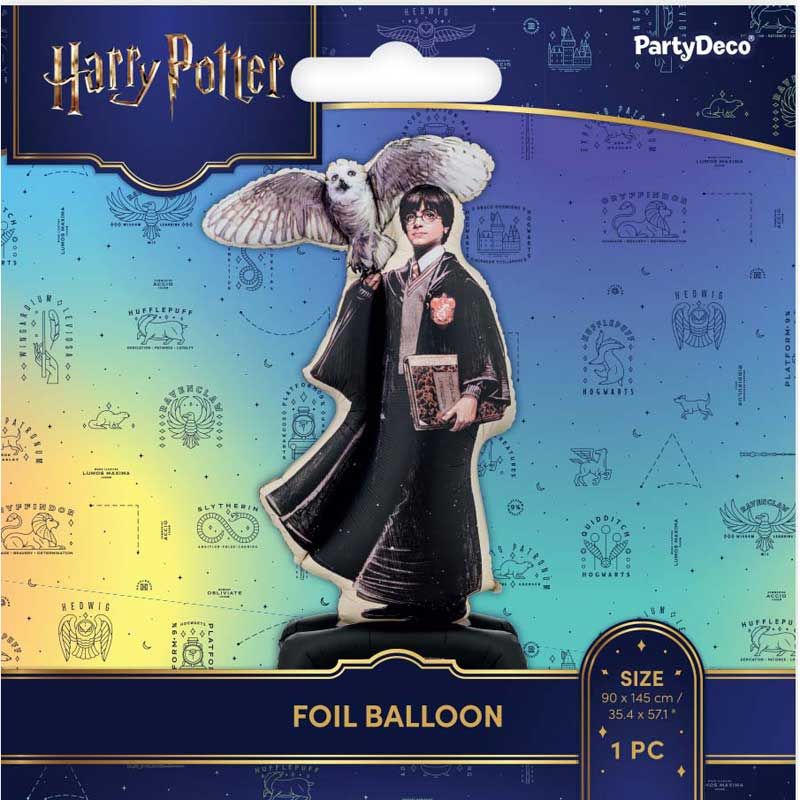 Harry Potter With Hedwig Floor Standing Foil Balloon 90x145 cm