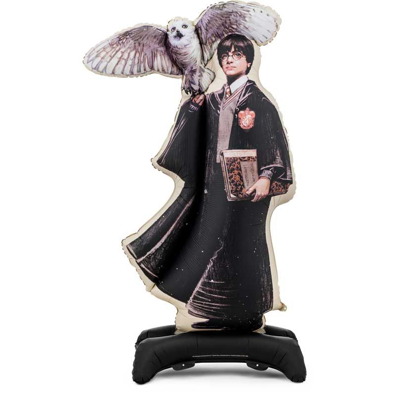 Harry Potter With Hedwig Floor Standing Foil Balloon 90x145 cm