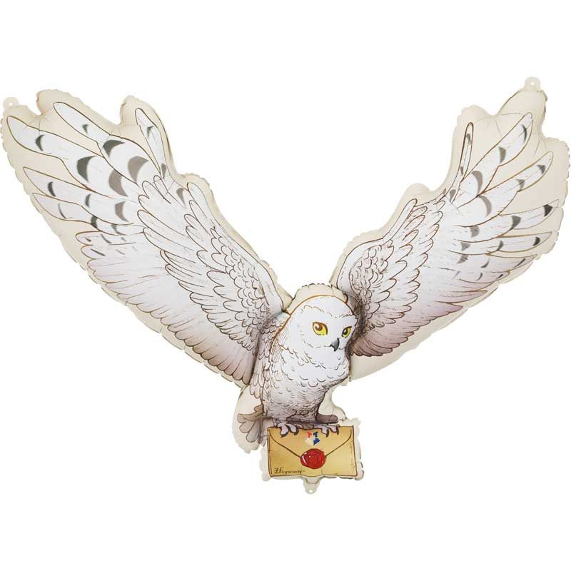 Harry Potter Hedwig Light Cream Foil Balloon 112 x 78 cm