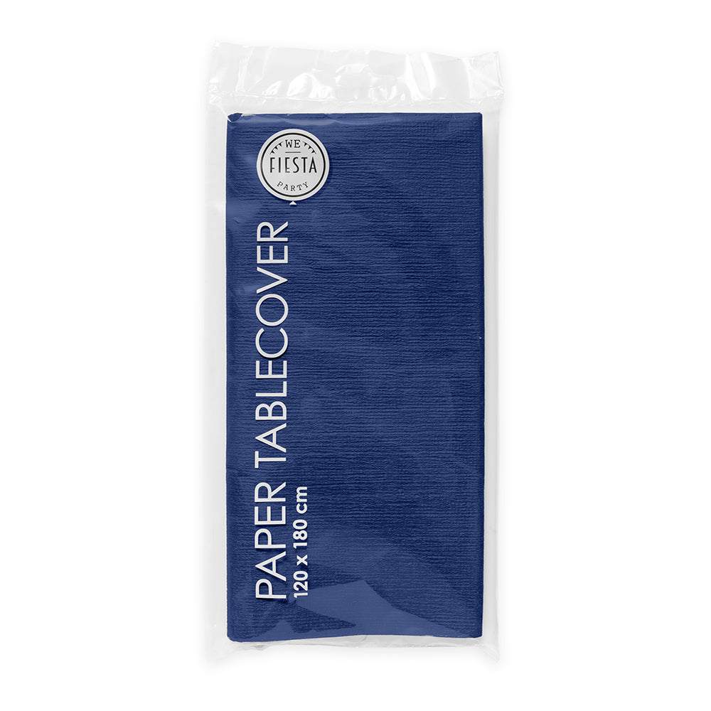 Dark Blue Paper Tablecover (120 x 180 cm)